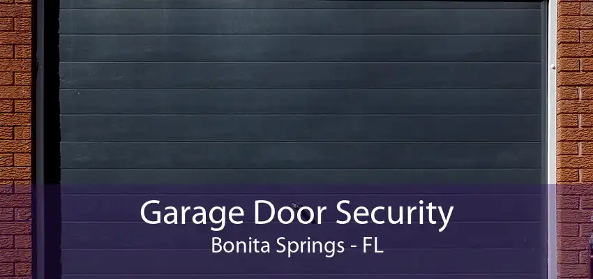 Garage Door Security Bonita Springs - FL