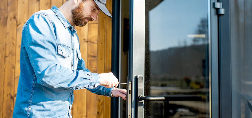 Frameless Glass Storefront Door Locks Replacement in Bonita Springs, FL